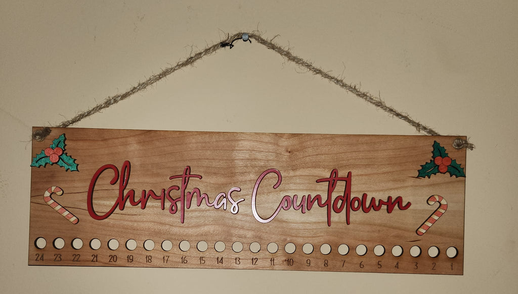 Candycane Christmas Countdown